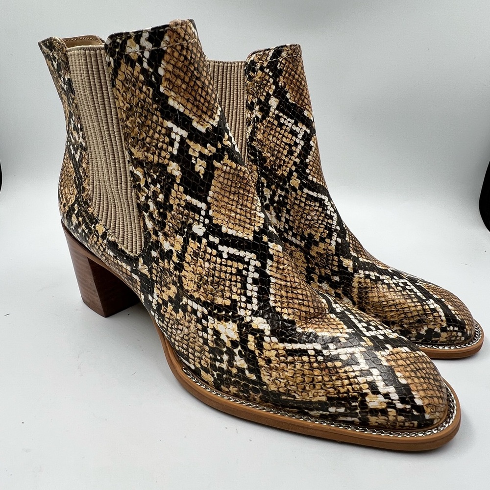 Vince Camuto Jentilly Ankle Boots, Snake Print, Women's 8 M - Picture 2 of 8